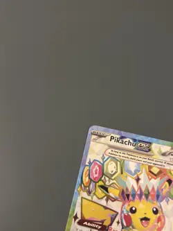 Pokemon TCG Surging Sparks Set: Pikachu ex 219/191 Ultra Rare Card - Near Mint - Image 2