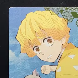 Zenitsu Inosuke Demon Slayer Card CCG Japanese BANDAI #2531546 #027 0725 - Image 3