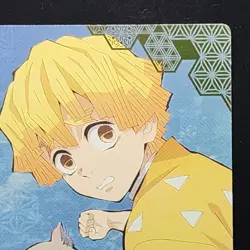 Zenitsu Inosuke Demon Slayer Card CCG Japanese BANDAI #2531546 #027 0725 - Image 4