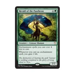 WOTC MtG Commander 2018 Herald of the Pantheon (R) NM - Image 1