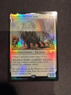 Arahbo, the First Fang - 0002 FDN MTG - Foil Rare N/M - Starter - Image 1