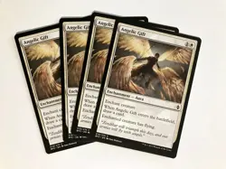 Angelic Gift (4) Battle for Zendikar NM MTG Magic the Gathering - Image 1