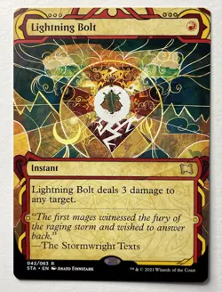 Lightning Bolt - Strixhaven: Mystical Archive - STA 042 - MTG - Image 1