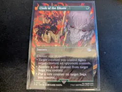 MTG Magic the Gathering Clash of the Eikons Borderless FIN! - Image 1