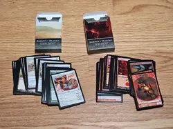 Magic the Gathering (MTG) - Knights vs Dragons Duel Decks - Lightly Played - Image 1
