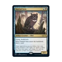 WOTC MtG Magic the Gathering Baleful Strix (P) NM - Image 1