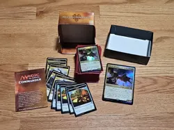 MTG Magic Draconic Domination Dragons Commander 2017 Deck Open - Image 1