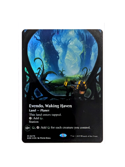 Evendo, Waking Haven M 0279 Borderless FOIL MTG Edge Of Eternities EOE EN NM/M - Image 1