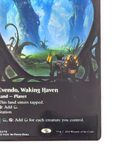 Evendo, Waking Haven M 0279 Borderless FOIL MTG Edge Of Eternities EOE EN NM/M - Image 5