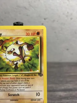 Mankey 55/64 Jungle Regular Common-Vintage-Pokemon TCG-Fast Shipping-NM!! - Image 3