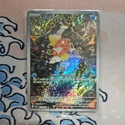 NEAR MINT! Magikarp (203/193) Paldea Evolved Illustration Rare Pokemon Card! - Image 2