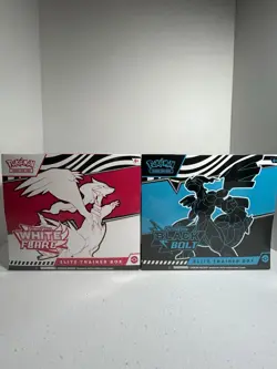 Pokemon TCG Black Bolt And White Flare ETB Lot, Sealed - Image 1