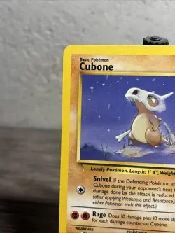 Cubone 50/64 Jungle Regular Common-Vintage-Pokemon TCG-Fast Shipping-NM!! - Image 2