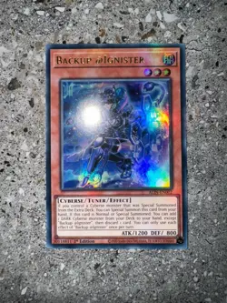 Yugioh TCG Backup @Ignister ALIN-EN002 Ultra Rare 1st Edition NM-M - Image 3