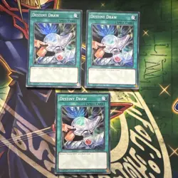 Yugioh! Destiny Draw x3 Playset DESO-EN014 Super Rare 1st Edition VLP/NM - Image 1