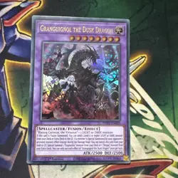 Yugioh! Granguignol the Dusk Dragon PHHY-EN033 Ultra Rare 1st Edition NM - Image 1