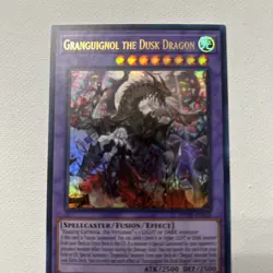 Yugioh! Granguignol the Dusk Dragon PHHY-EN033 Ultra Rare 1st Edition NM - Image 2