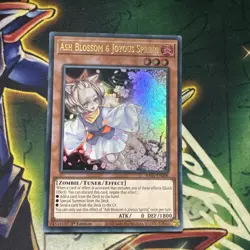 Yugioh! Ash Blossom & Joyous Spring RA01-EN008 Ultra Rare 1st Edition NM - Image 1