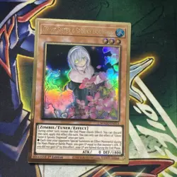 Yugioh! Ghost Sister & Spooky Dogwood MAGO-EN013 Gold Rare 1st Edition NM - Image 1