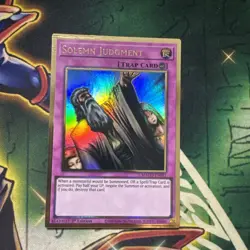 Yugioh! Solemn Judgment MAGO-EN051 Gold Rare 1st Edition NM - Image 1