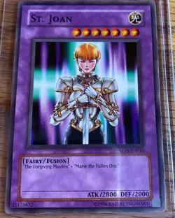 Yu-Gi-Oh TCG St. Joan LON-045 Unlimited Regular Common Card Played LP - Image 1