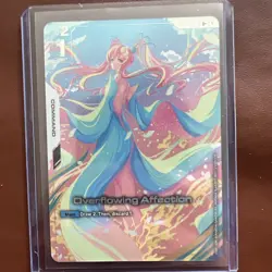 GUNDAM TCG CARD GAME OVERFLOWING AFFECTION GD01-118 U+ HOLO FOIL ENGLISH NEWTYPE - Image 1