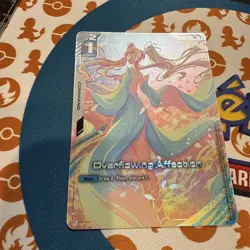 GUNDAM TCG CARD GAME OVERFLOWING AFFECTION GD01-118 U+ HOLO FOIL ENGLISH NEWTYPE - Image 1