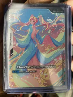GUNDAM TCG CARD GAME OVERFLOWING AFFECTION GD01-118 U+ HOLO FOIL ENGLISH NEWTYPE - Image 5