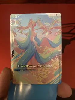GUNDAM TCG CARD GAME OVERFLOWING AFFECTION GD01-118 U+ HOLO FOIL ENGLISH NEWTYPE - Image 3