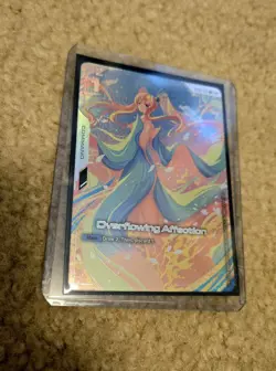 GUNDAM TCG CARD GAME OVERFLOWING AFFECTION GD01-118 U+ HOLO FOIL ENGLISH NEWTYPE - Image 1