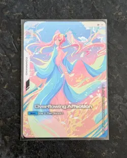 GUNDAM TCG CARD GAME OVERFLOWING AFFECTION GD01-118 U+ HOLO FOIL ENGLISH NEWTYPE - Image 1