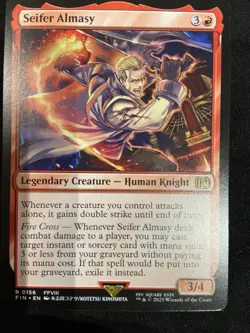 Seifer Almasy - 156 - FINAL FANTASY- Near Mint - MTG - Image 1