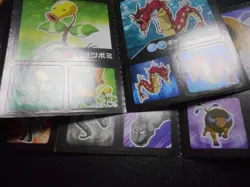 Pokemon Card Coris Promo Non Holo Sticker x2 Charizard Gyarados etc #3999 - Image 2