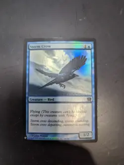 Storm Crow Foil 9th Edition MtG Magic the Gathering - Image 1