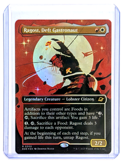 Ragost, Deft Gastronaut R 0300 Borderless FOIL MTG Edge Of Eternities EOE NM/M - Image 3