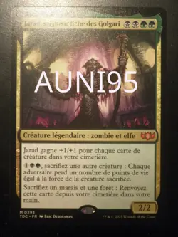 mtg magic Jarad, Golgari Lich Lord FRENCH VF FR seigneur liche des Golgari - Image 1