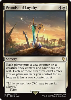 MTG Promise of Loyalty [FINAL FANTASY Commander] - Image 1