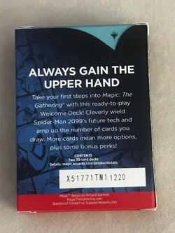 BLUE MTG Marvel Spiderman Welcome Deck - SDCC 2025 Magic The Gathering - Image 2