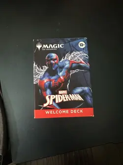 Blue MTG Marvel Spiderman Welcome Deck - SDCC 2025 Magic The Gathering - Image 1