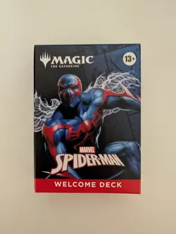 BLUE MTG Marvel Spiderman Welcome Deck - SDCC 2025 Magic The Gathering - Image 1