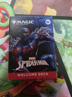 BLUE MTG Marvel Spiderman Welcome Deck - SDCC 2025 Magic The Gathering - Image 1