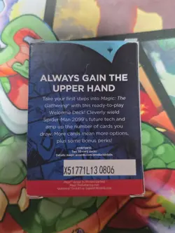 BLUE MTG Marvel Spiderman Welcome Deck - SDCC 2025 Magic The Gathering - Image 2