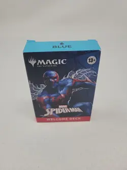 BLUE MTG Marvel Spiderman Welcome Deck - SDCC 2025 Magic The Gathering - Image 1