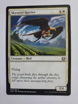 MTG Magic The Gathering Card Skyswirl Harrier Creature Bird White Kaladesh - Image 1