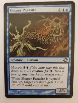 MTG Magic The Gathering Card Shaper Parasite Creature Illusion Blue Planar Chaos - Image 1