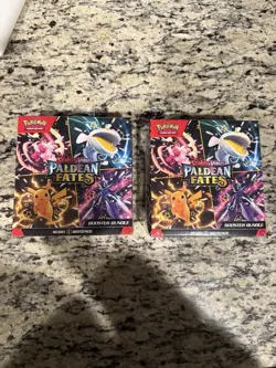 Pokemon Paldean Fates S&V Booster Bundles New Sealed! LOT OF 2! FAST SHIPPING! - Image 1