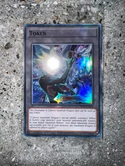 Yugioh Token - Playmaker & Cyberse Quantum Dragon TKN5-EN025 Foil Factory Sealed - Image 3