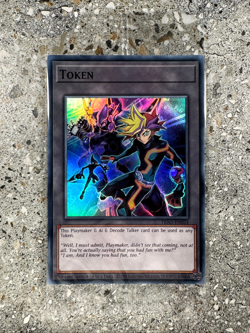 Yugioh Token - Playmaker & Ai & Decode Talker TKN5-EN024 (Foil) Factory Sealed - Image 1