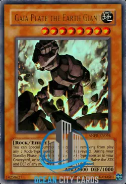 Yugioh Gaia Plate the Earth Giant ANPR-EN094 Ultra Rare - Image 1