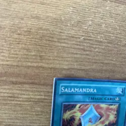 Yugioh SDD-E003 Salamandra Prismatic Secret Rare Edition NM - Image 2